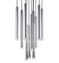 Load image into Gallery viewer, Reign LED 12 Light Chandelier (3 Finishes)

