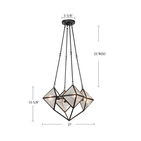 Cairo 21-in Chandelier