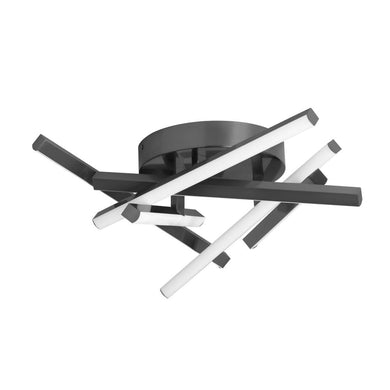 34W Flush Mount, MB w/ WH Silicone Diffuser