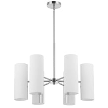 Load image into Gallery viewer, 6LT Chandelier, SC w/ Opal Glass
