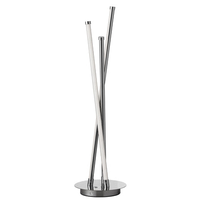 13W Table Lamp, Polished Chrome Finish