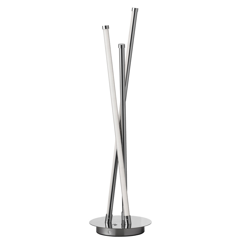 13W Table Lamp, Polished Chrome Finish