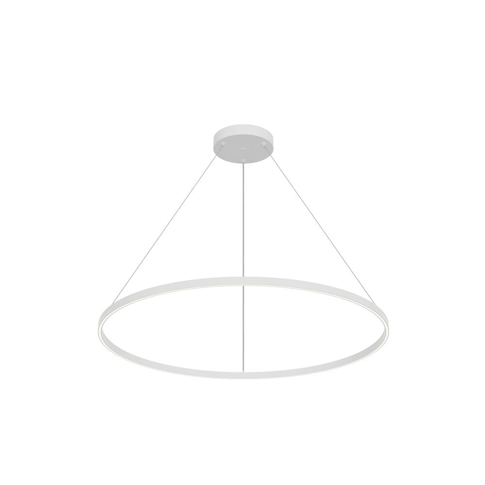 Cerchio 48-in White LED Pendant