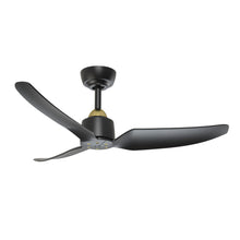 Load image into Gallery viewer, Hugo 42-in Brushed Gold/Matte Black FAN Ceiling Fan
