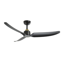 Load image into Gallery viewer, Hugo 52-in Brushed Gold/Matte Black FAN Ceiling Fan
