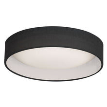 Load image into Gallery viewer, 15&quot; Flush Mount, Black Shade
