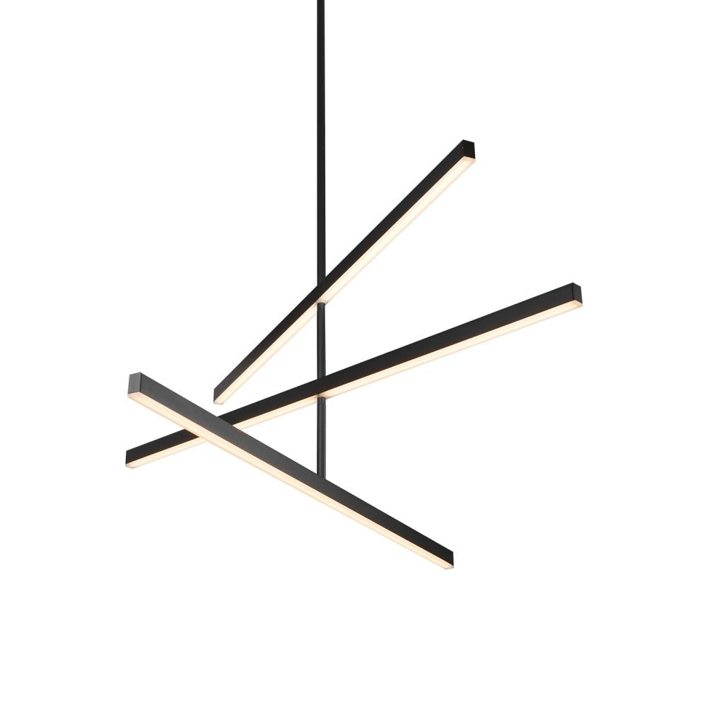 Chandeliers-Kuzco Lighting Inc-CH10345-BK-UNV
