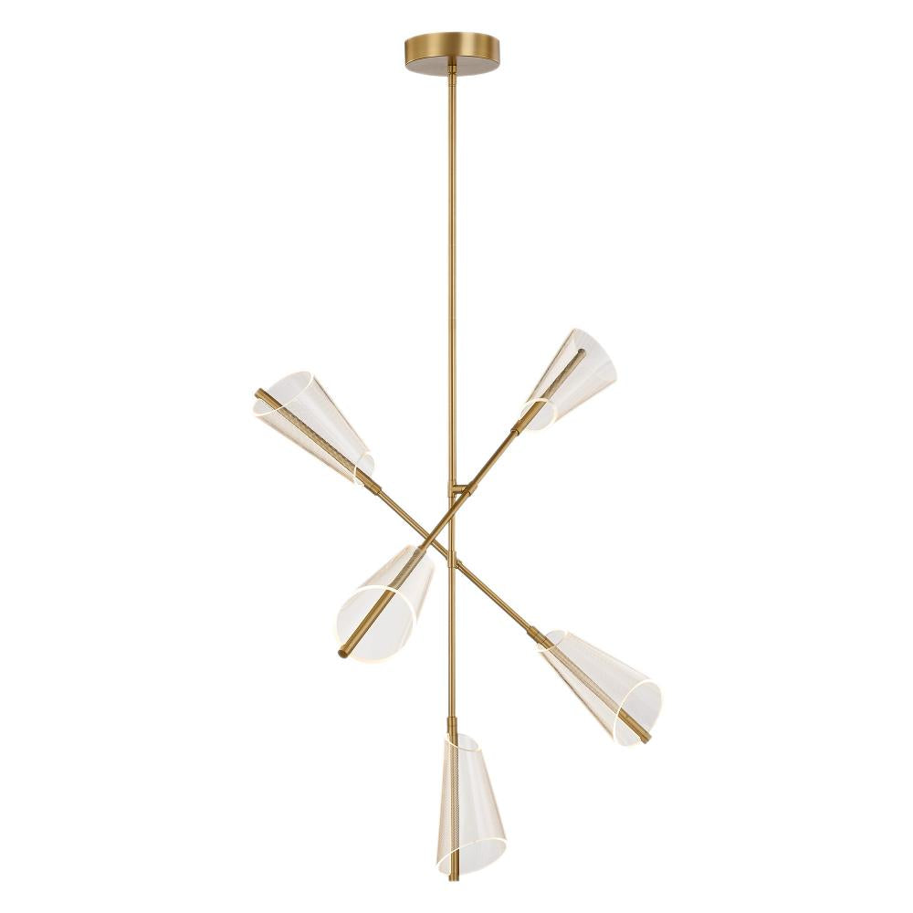 Chandeliers-Kuzco Lighting Inc-CH62737-BG/LG-UNV