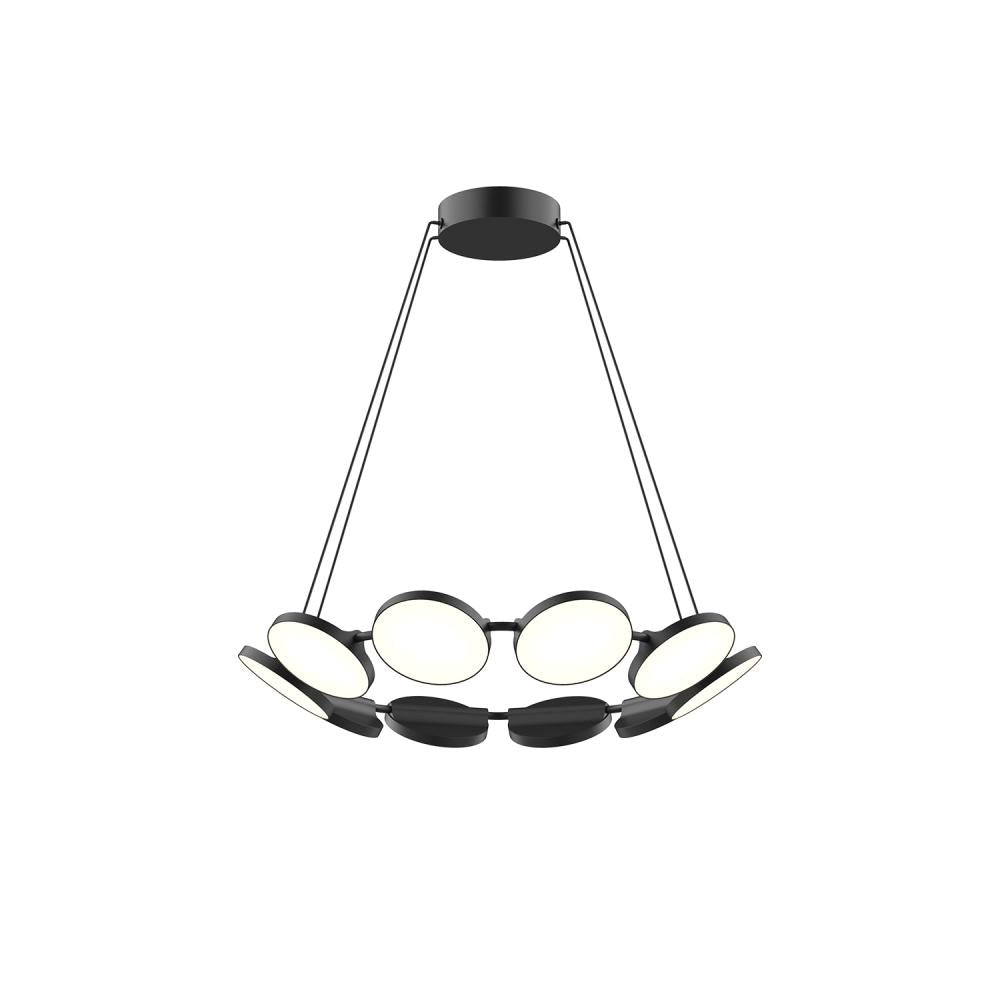 Chandeliers-Kuzco Lighting Inc-CH72225-BK-UNV-010