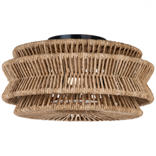 Load image into Gallery viewer, Antigua Large Drum Semi-Flush Mount
