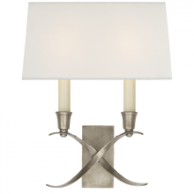 Load image into Gallery viewer, Cross Bouillotte Small Sconce
