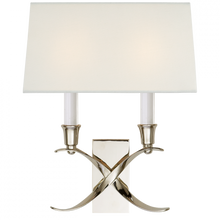 Load image into Gallery viewer, Cross Bouillotte Small Sconce
