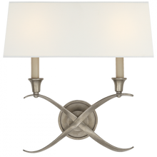 Load image into Gallery viewer, Cross Bouillotte Large Sconce
