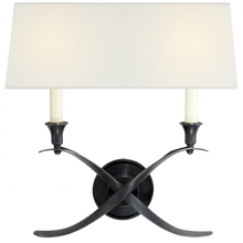 Load image into Gallery viewer, Cross Bouillotte Large Sconce
