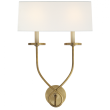 Load image into Gallery viewer, Symmetric Twist Double Sconce
