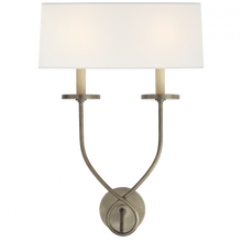 Load image into Gallery viewer, Symmetric Twist Double Sconce
