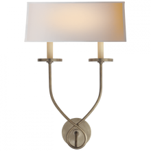 Load image into Gallery viewer, Symmetric Twist Double Sconce
