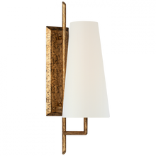 Load image into Gallery viewer, Ashton Large Single Sculpted Sconce
