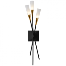 Load image into Gallery viewer, Stellar Triple Tail Sconce
