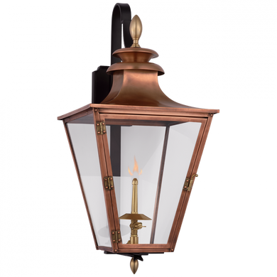 Albermarle Small Bracketed Gas Wall Lantern