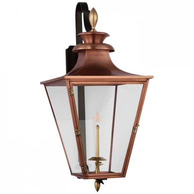 Albermarle Medium Bracketed Gas Wall Lantern