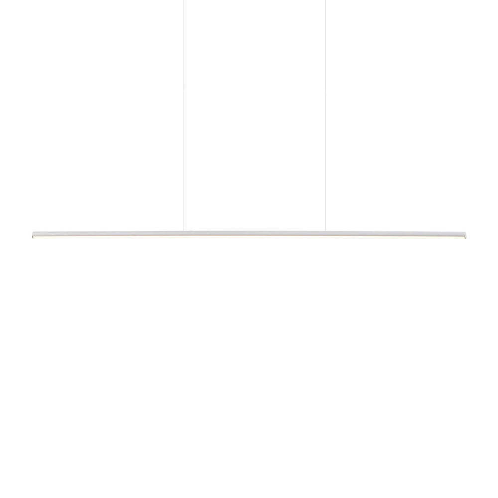 Chute 47-in White LED Linear Pendant