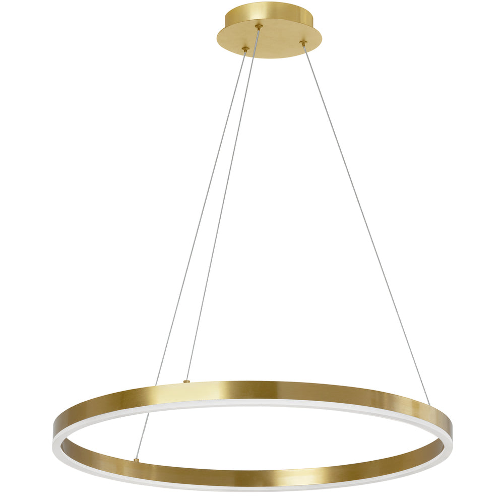 30W Chandelier, AGB w/ FR Acrylic Diffuser