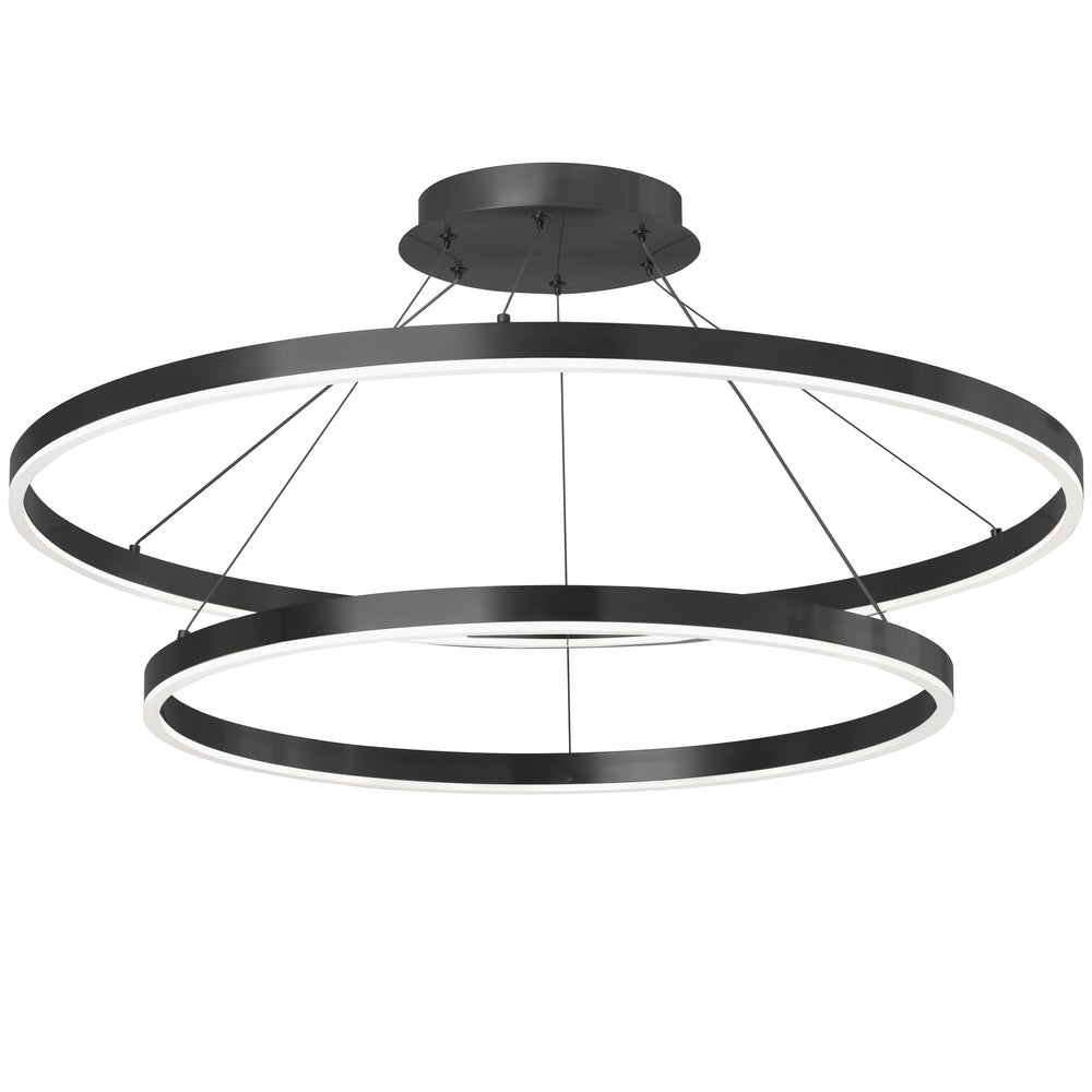 75W Chandelier, MB w/ FR Acrylic Diffuser
