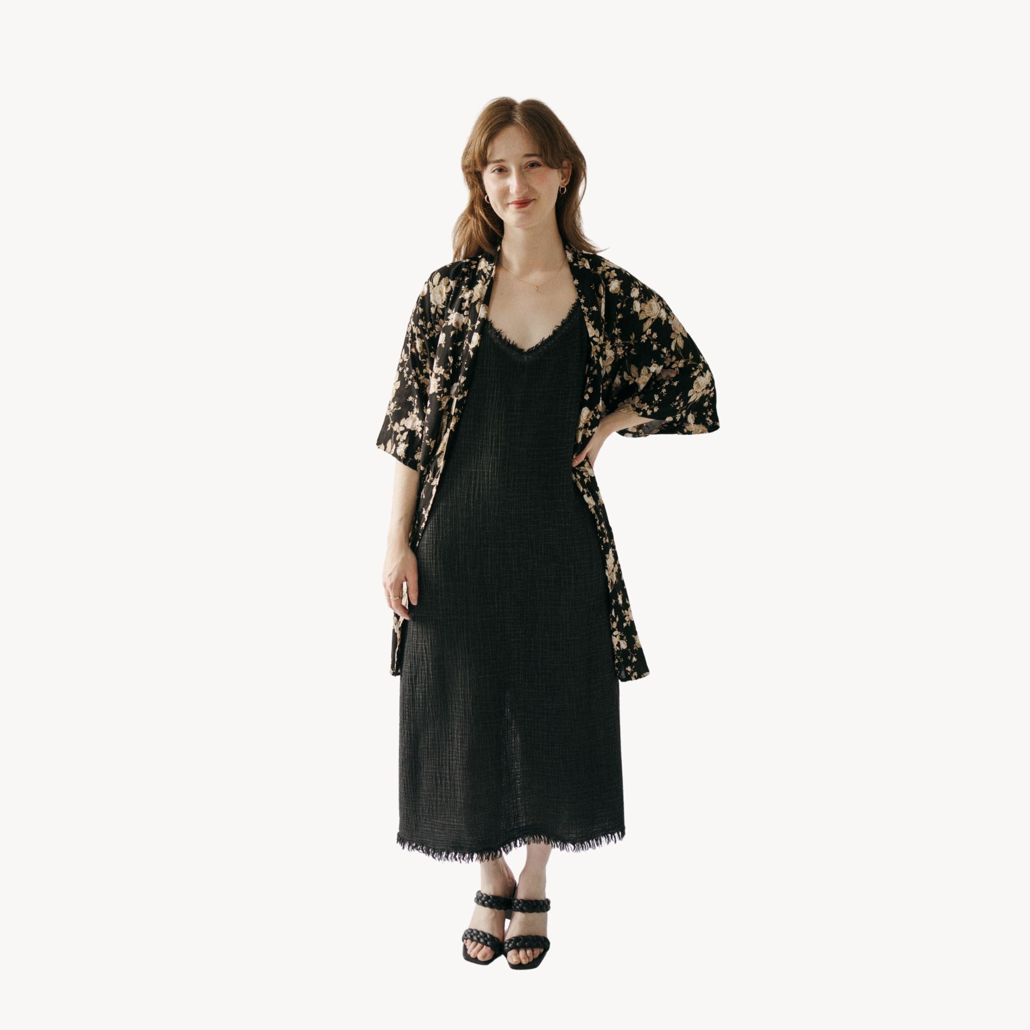 Ubud Cover-Up - Floral - One-Size