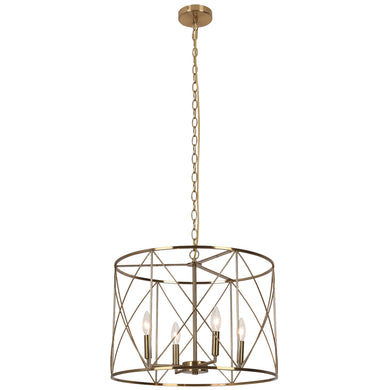 4LT Incandescent Chandelier, AGB