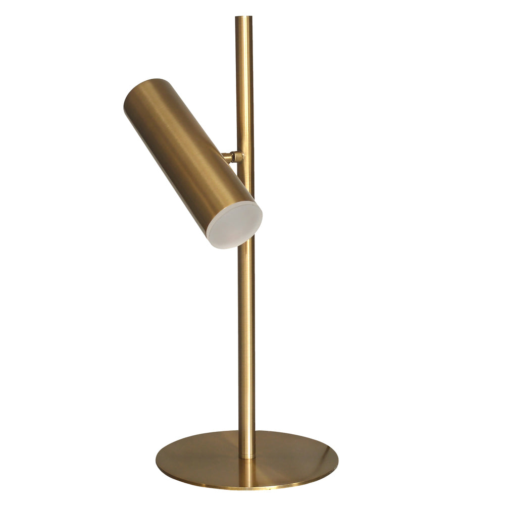 6W Table Lamp, AGB w/ FR Acrylic Diffuser