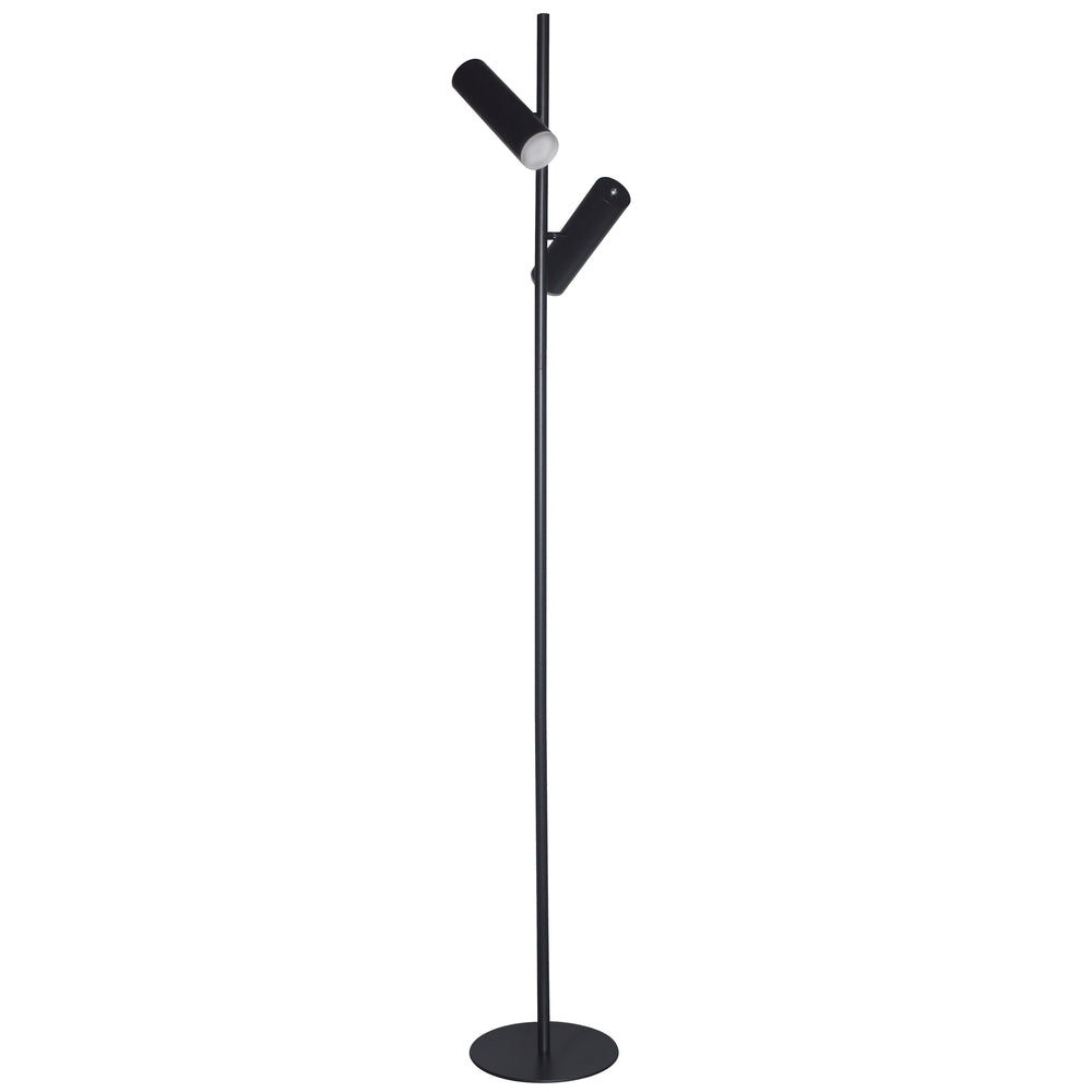 12W Floor Lamp, MB w/ FR Acrylic Diffuser