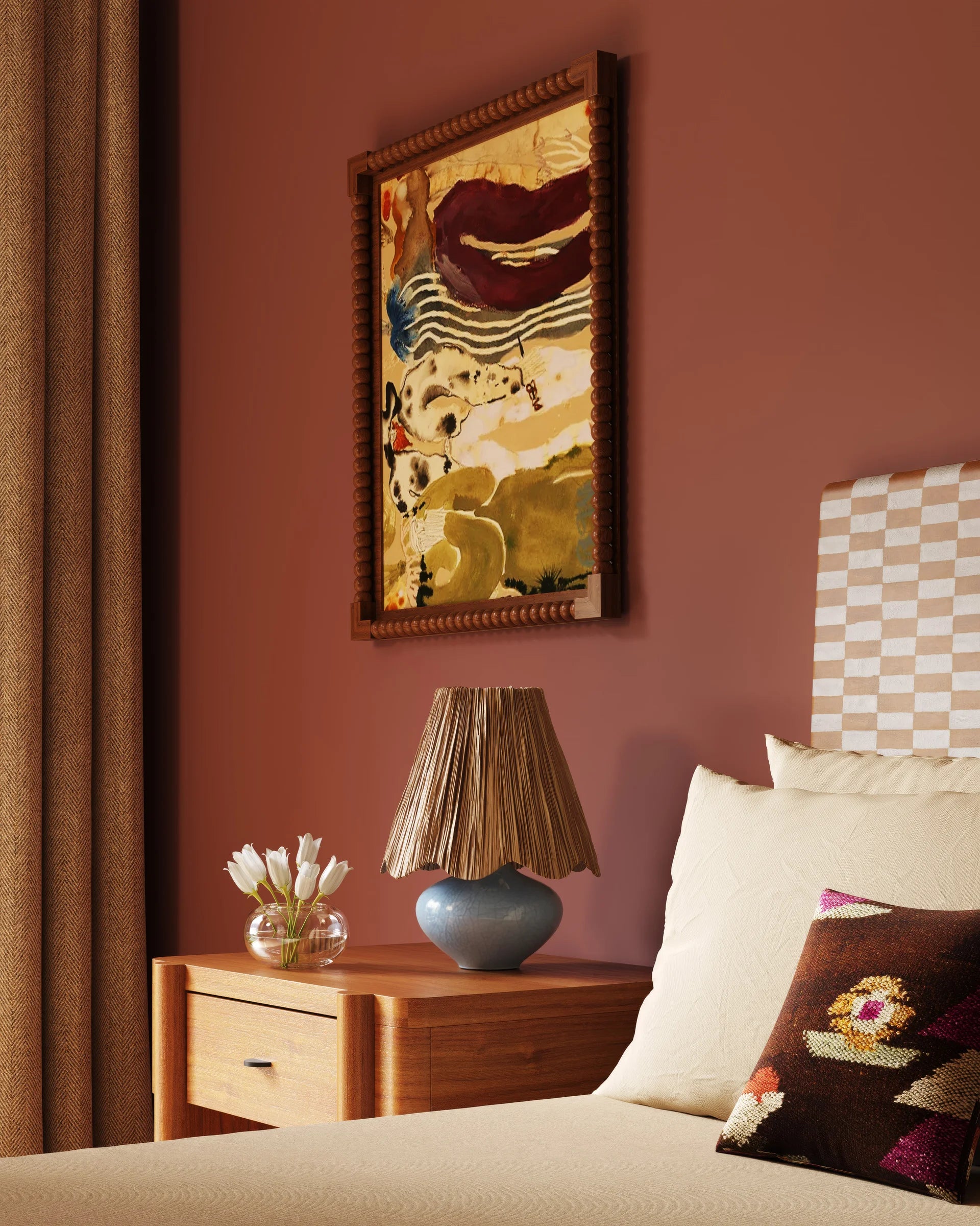Cailyn Table Lamp in Aged Brass