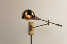 Load image into Gallery viewer, Cannon Wall Sconce in Patina Brass
