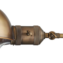 Load image into Gallery viewer, Cannon Wall Sconce in Patina Brass
