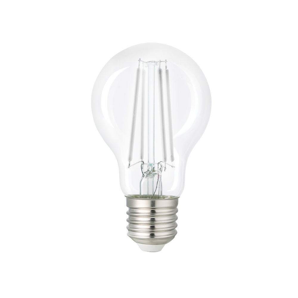 A19 E26, 12W 1500 LM 3000K CRI90 IVORY FILAMENT, CLEAR, DIMMABLE