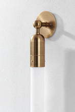 Load image into Gallery viewer, Darby Wall Sconce In Patina Brass
