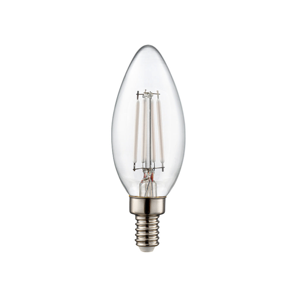 6W 600LM 3000K 80CRI C35 E12 IVORY FILAMENT (REPLACING D32138A)