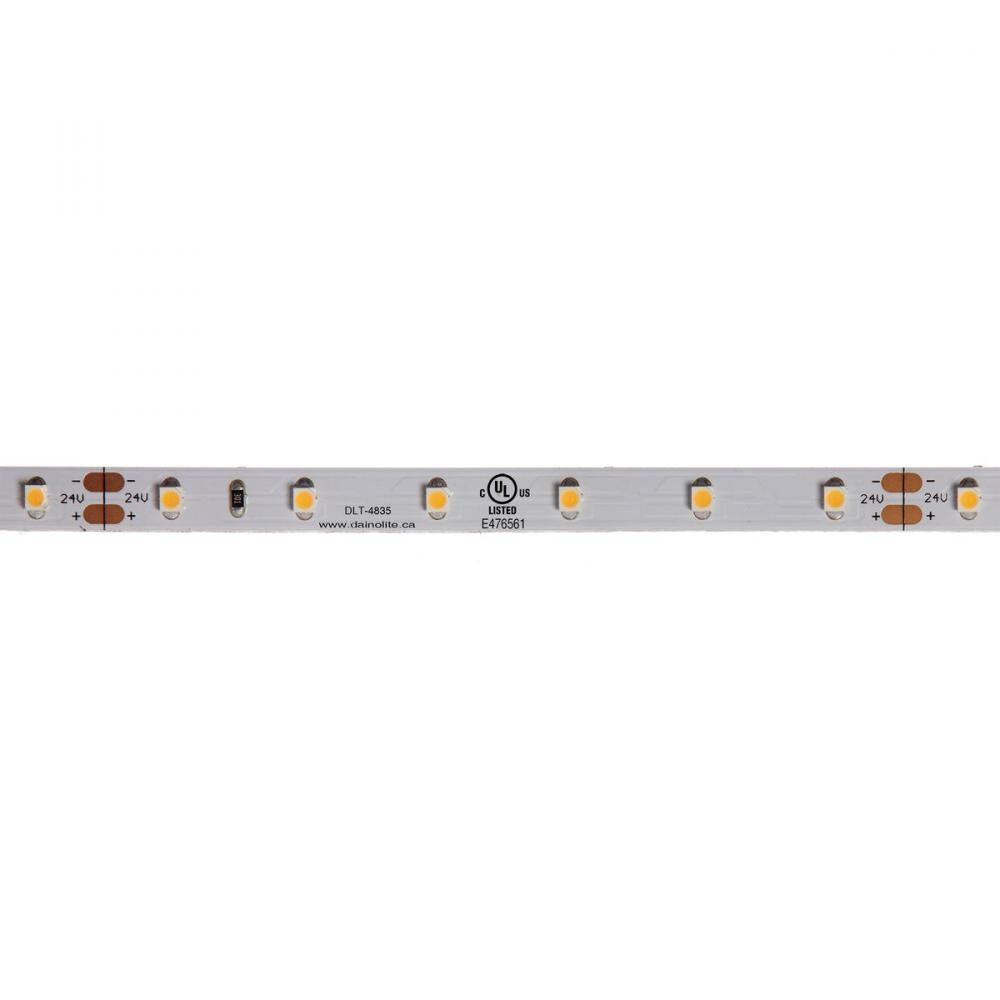 IP33 4.8W/M-3500K 24V DC,5M 8mm 60LED/M