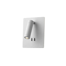 Load image into Gallery viewer, Dorchester 6-in White LED Wall Sconce
