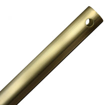 Load image into Gallery viewer, 60&quot; Downrod in Estate Brass
