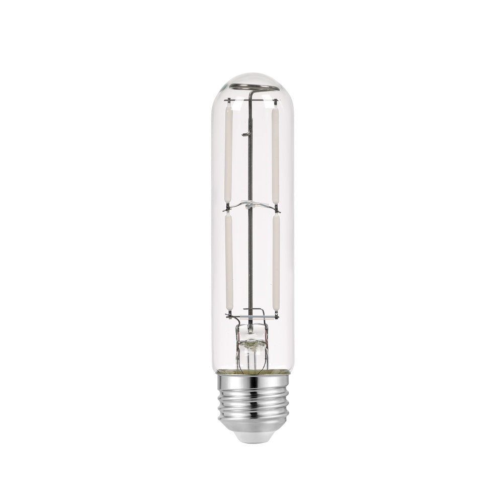 T10, E26, SHORT 5", 3W 400 LM, 3000K CRI80 CLEAR, DIMABLE, IVORY FILAMENT (REPLACING D72038A)