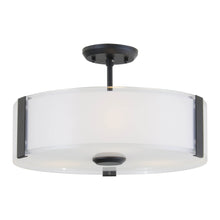 Load image into Gallery viewer, Zurich Small 3 Light Semi-Flush Mount
