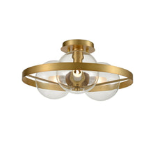 Load image into Gallery viewer, Courcelette 3 Light Semi-Flush Mount
