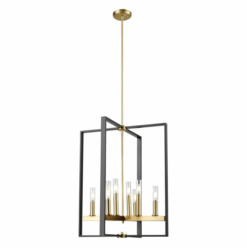 Foyer/Hall Lanterns-DVI-DVP30249VBR+GR-CL