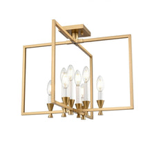 Load image into Gallery viewer, Carisbrooke 21" Semi-flush, Brass
