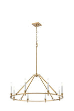 Load image into Gallery viewer, Carisbrooke 34" Chandelier, Brass
