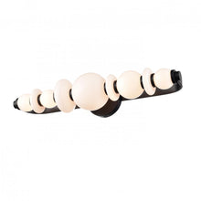 Load image into Gallery viewer, Corsair 24" Sconce/Vanity, Black w/True Opal
