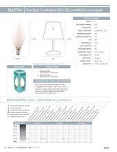 Load image into Gallery viewer, E12/CT24- &quot;Opal&quot; Candelabra LED - by DVI Lighting
