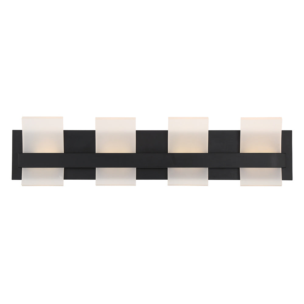 Cambridge,4LT Led Bathbar, BLK